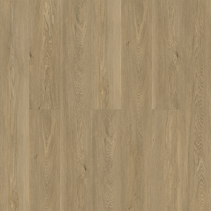 Grán Darach Donn-Glas Cabhraithe sa Chlár Flooring Plank Vinyl Ultra-Quiet Click